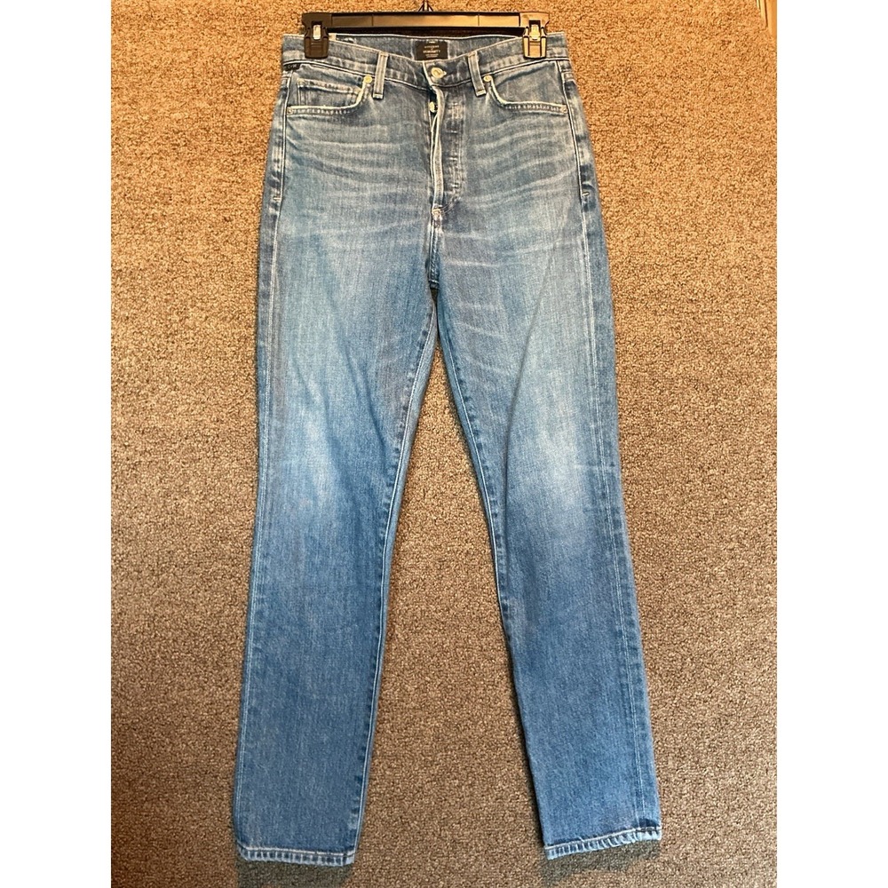 Citizens Of Humanity Women's Jeans 26 Olivia High Rise Slim Ankle Button Fly